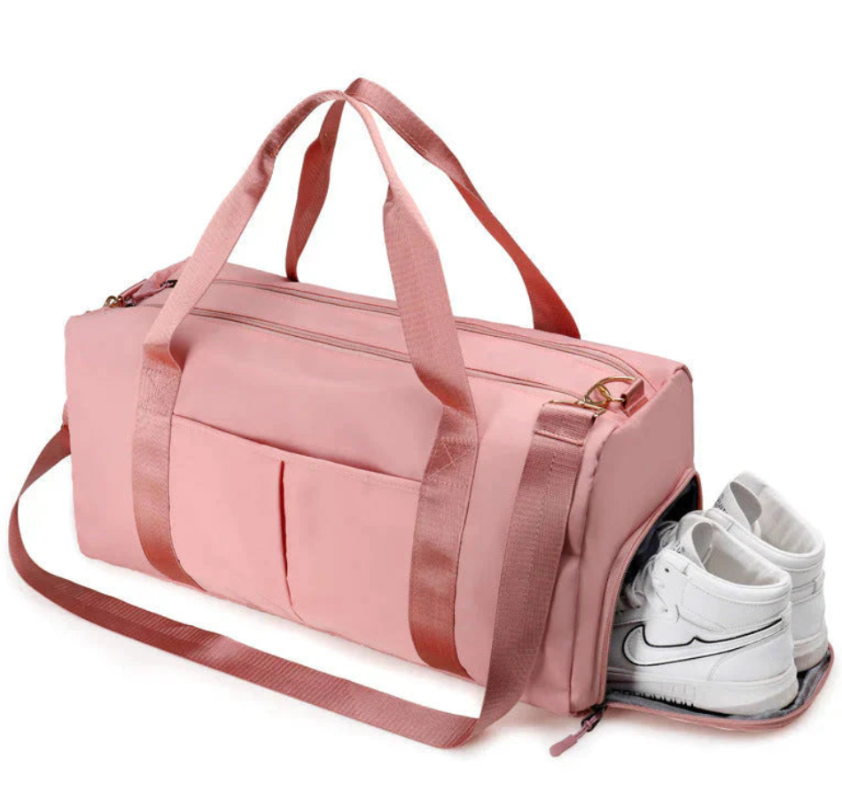 Waterproof Fitness Sports Travel Duffel Bag - Versatile Weekender for Men and Women